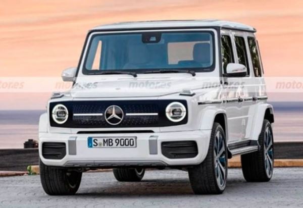 Электрический "Гелендваген" Mercedes-Benz EQG показали на первом изображении