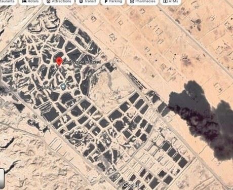 В Кувейте загорелась самая большая в мире свалка автомобильных шин (видео)