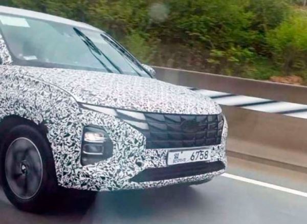 Новый Hyundai Creta готовят к рестайлингу